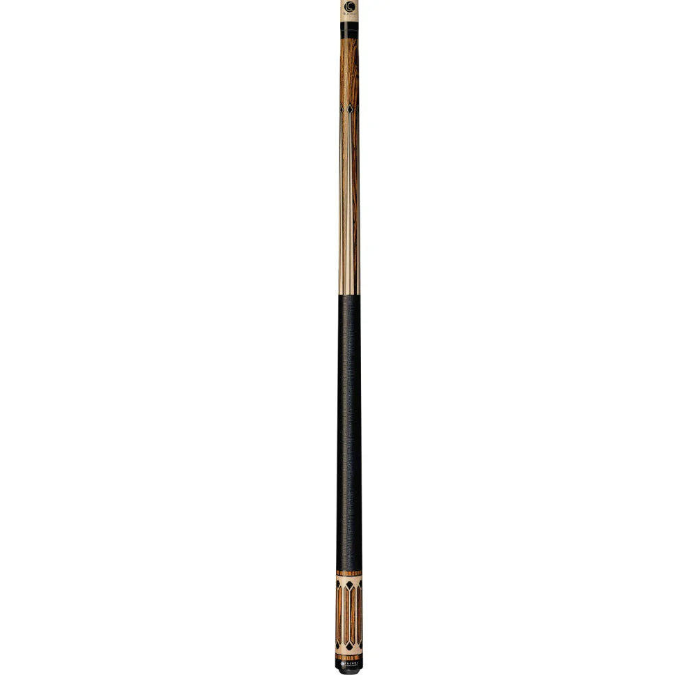 Lucasi Custom Exotic Bocote/Curly Maple & Black Cue