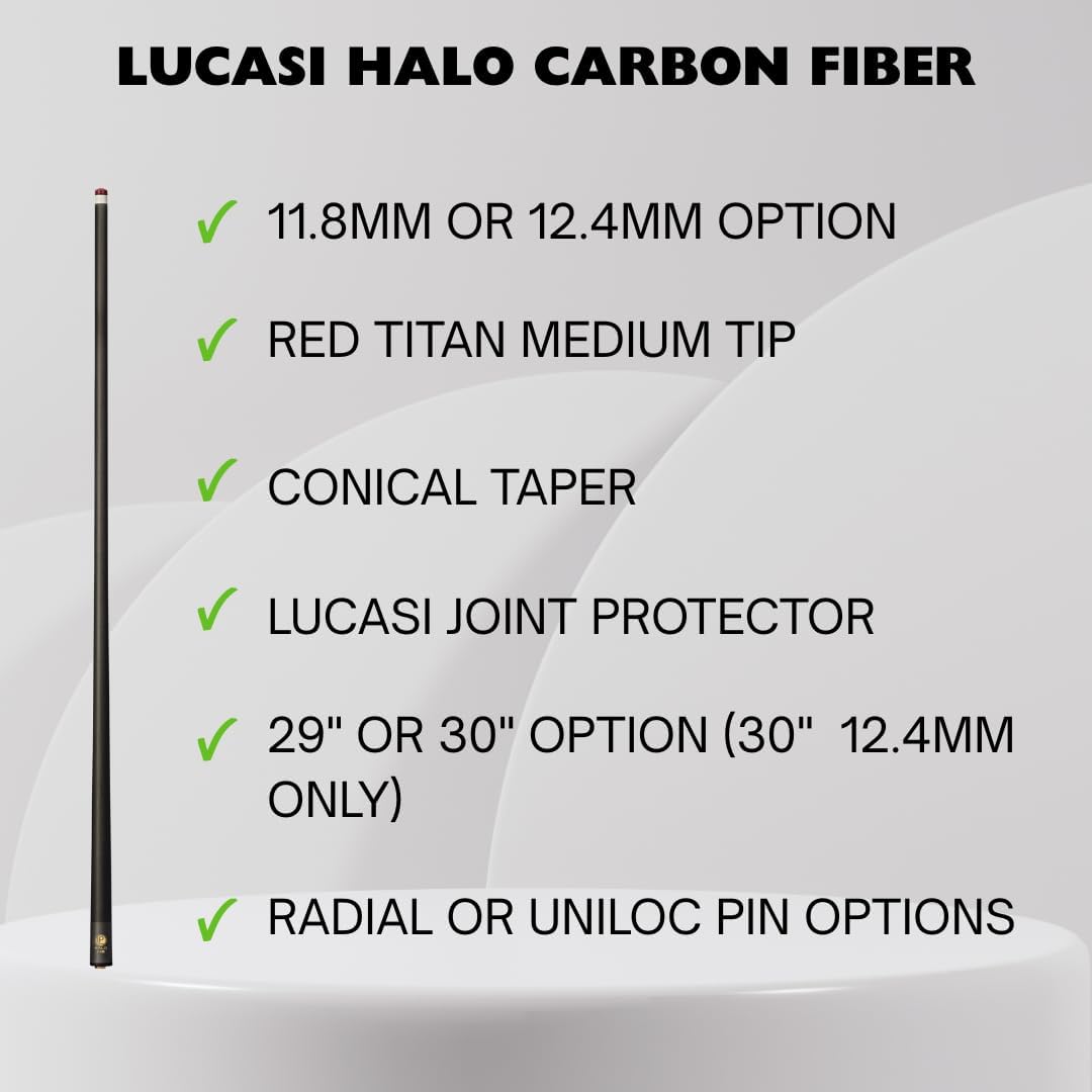LUCASI PRO Halo Carbon Fiber Shaft