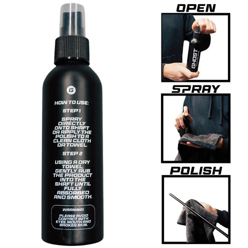 FG Ghost Cue Shaft Polish - 100ml