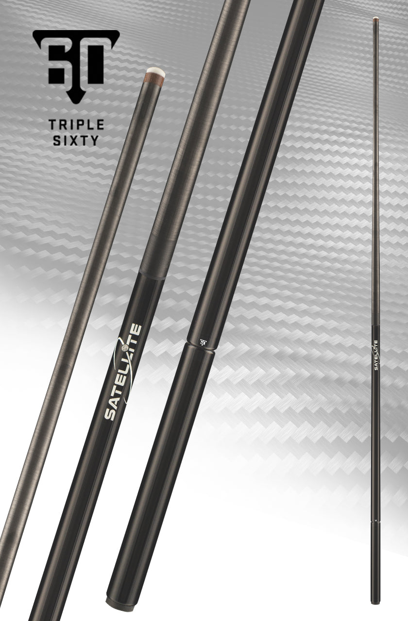 Triple 60 Satellite Jump Cue