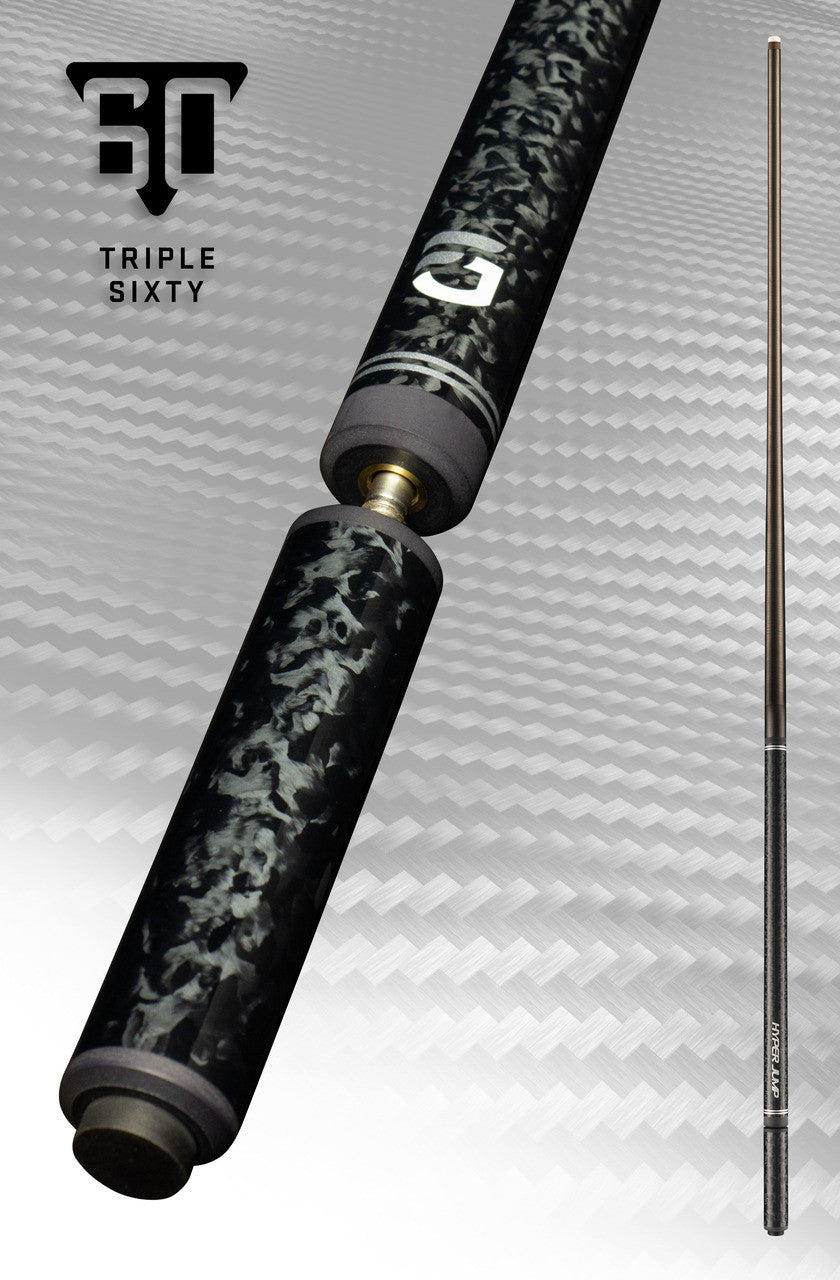 Triple 60 Hyper Jump Carbon Fiber Jump Cue (PRE-ORDER)