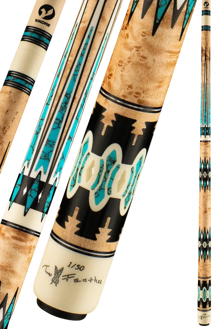 Viking Cues Two Feather Series