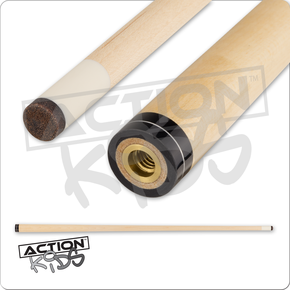 Action ACTXS 9 Black Collar w/ Silver Ring Shaft - 26in