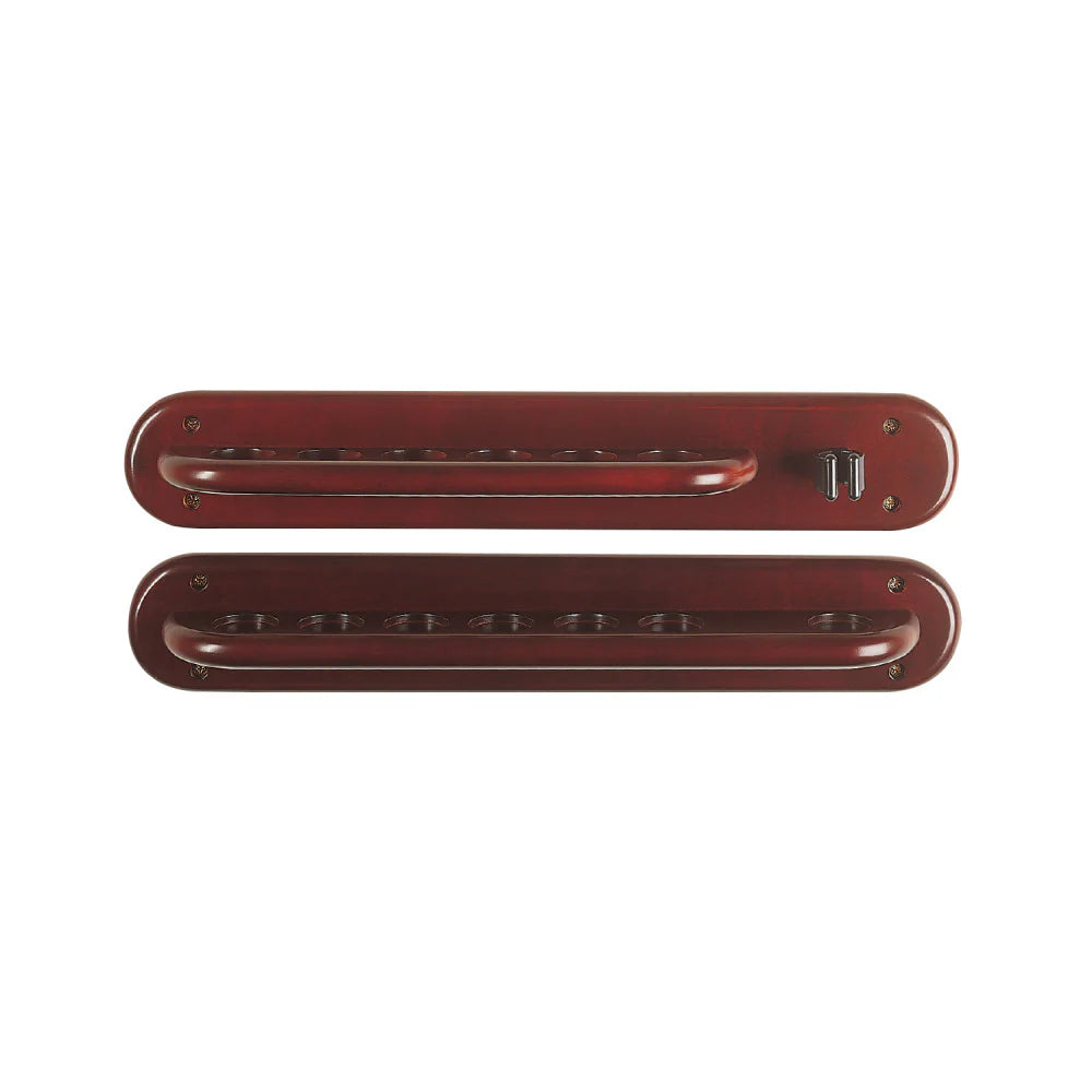 6-Cue Wall Rack with Bridge Clip