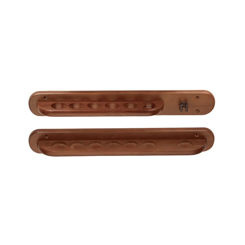 6-Cue Wall Rack with Bridge Clip