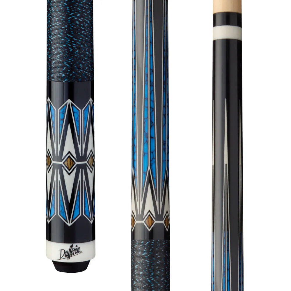 Dufferin Azure Wave Cue with Linen Wrap