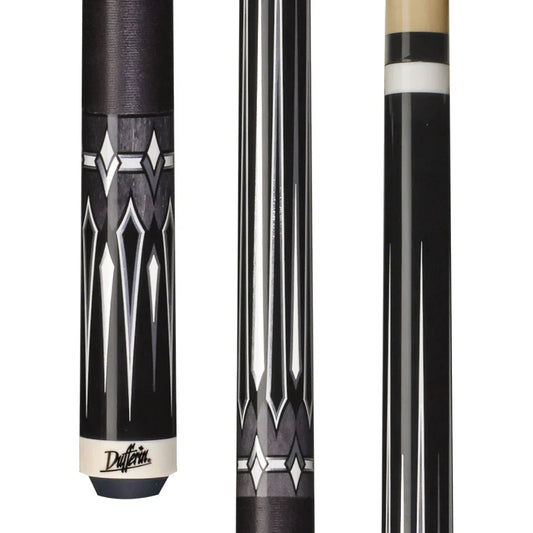 Dufferin Black & Grey Cue With Nylon Wrap