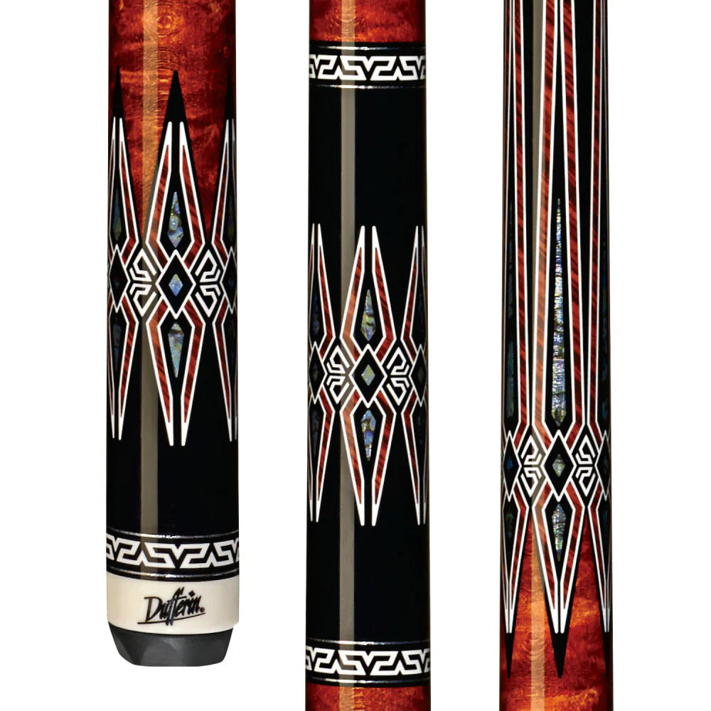 Dufferin Black & Maple Wrapless Cue