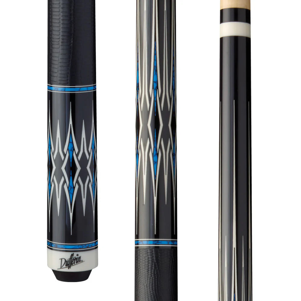 Dufferin Blue Ridge Cue with Embossed Leather Wrap