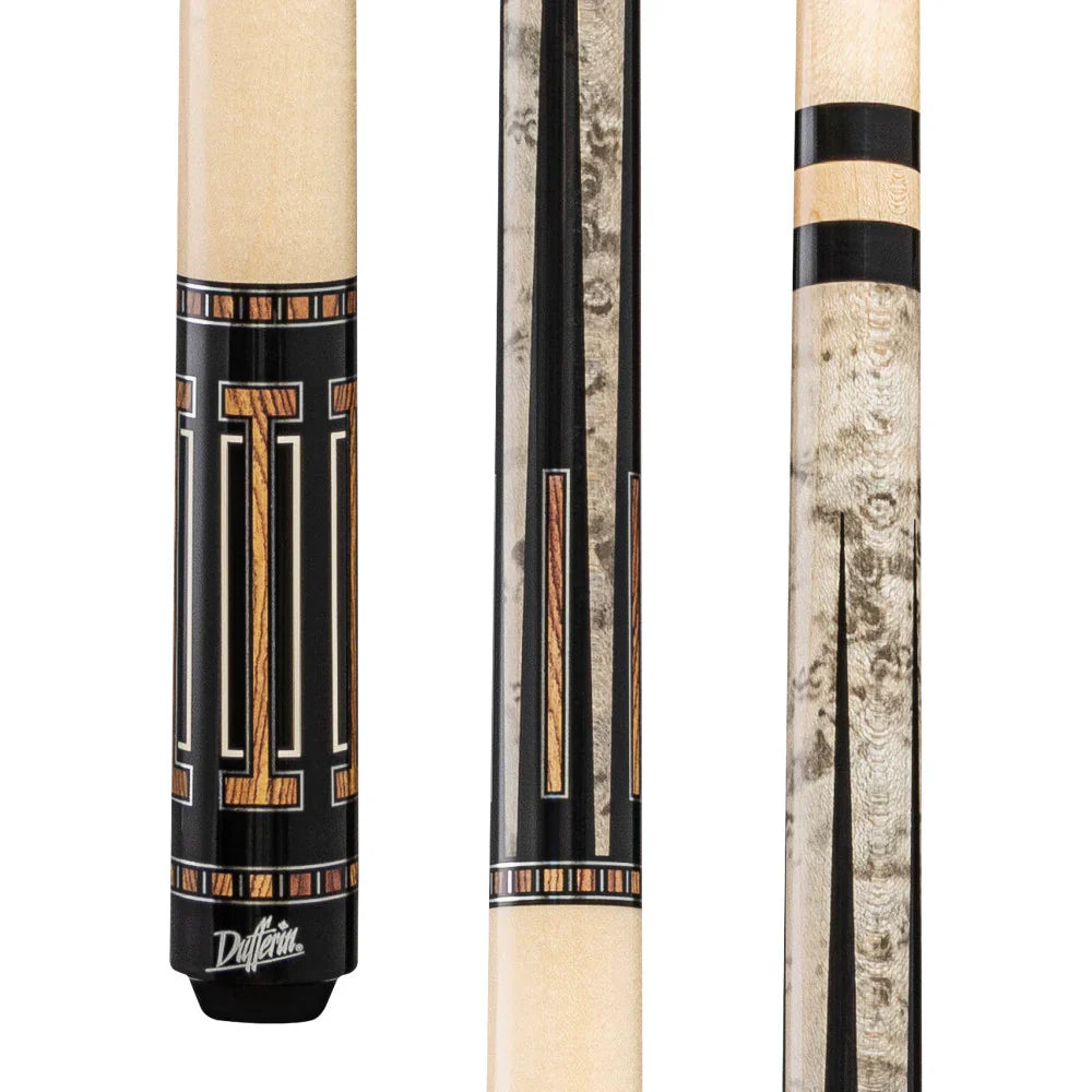 Dufferin Grey Birdseye & Bocote Wrapless Cue