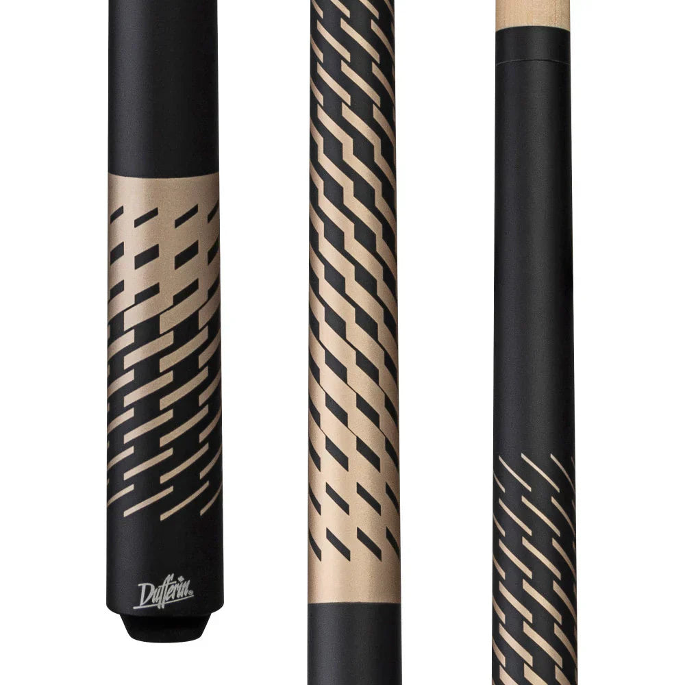 Dufferin Gold Triangle Pattern Cue - Wrapless