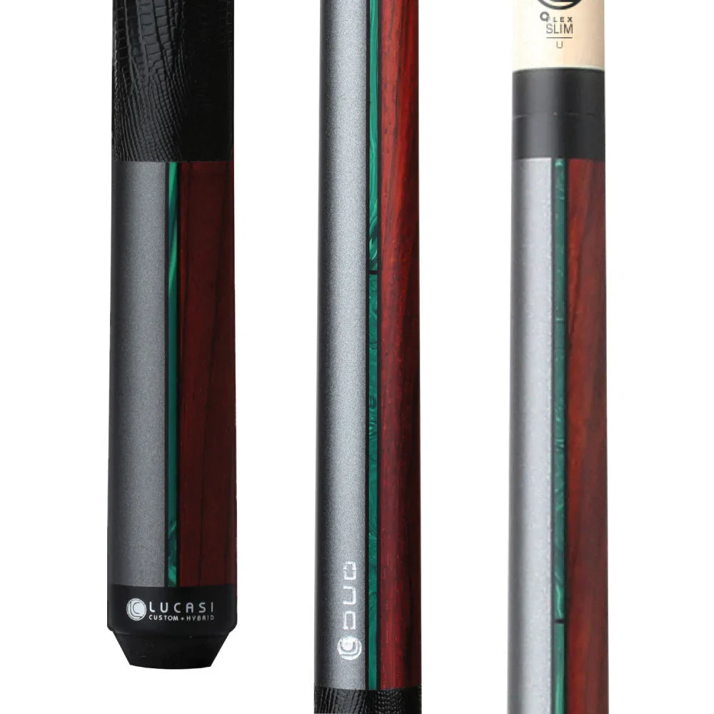 Lucasi Custom Duo Gunmetal Cue