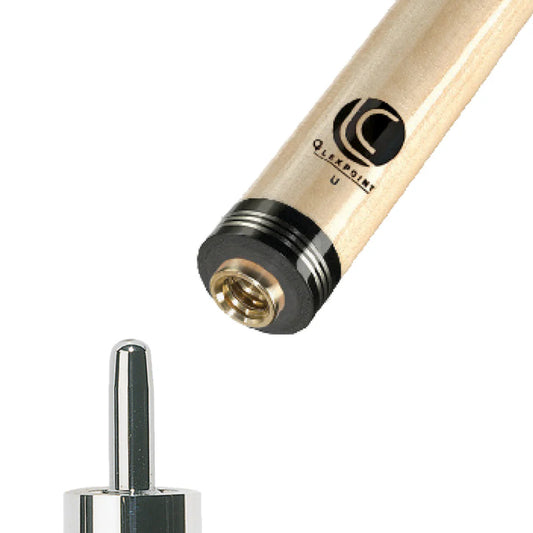 Lucasi Custom Uni-Loc Zero Flexpoint Solid Core Shaft - Triple Silver Ring