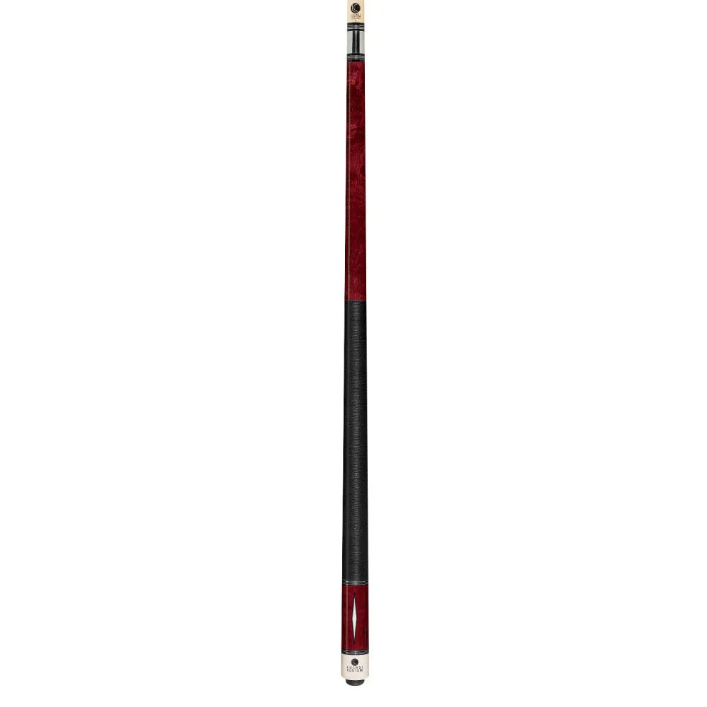 Lucasi Custom Venetian Red Diamond Series Cue