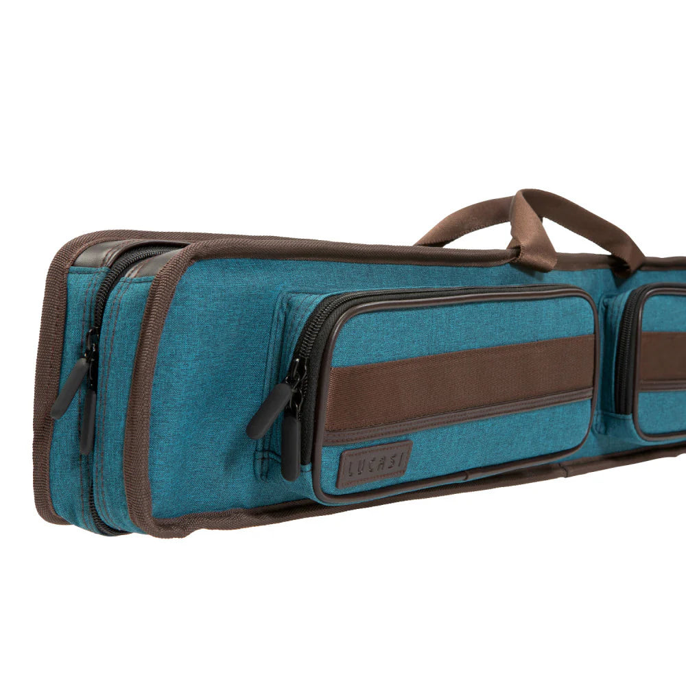 Lucasi Duo Nylon 2x4 Soft Case - Blue Brown