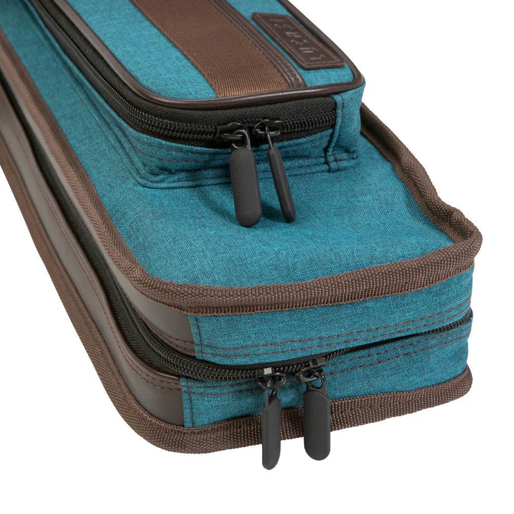 Lucasi Duo Nylon 3x5 Soft Case - Blue Brown