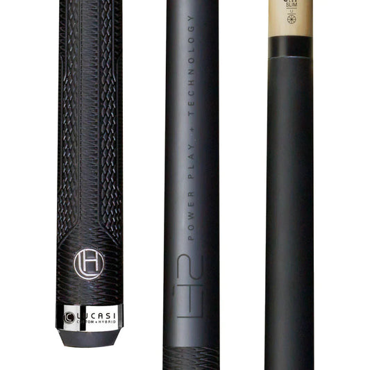 Lucasi Hybrid Matte Titanium LH2 Cue With Sport G5 Grip