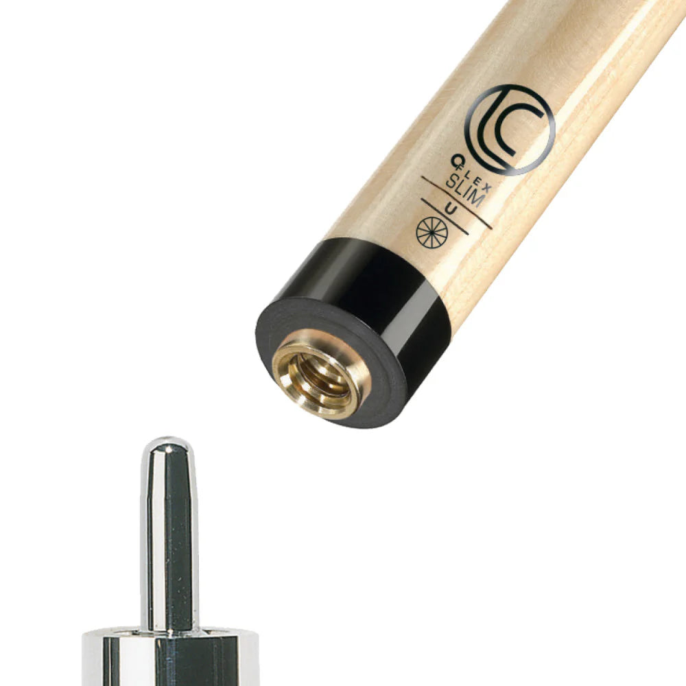 Lucasi Hybrid Zero Flex Slim 10-Splice 11.75mm Uni-Loc Shaft - Black Collar