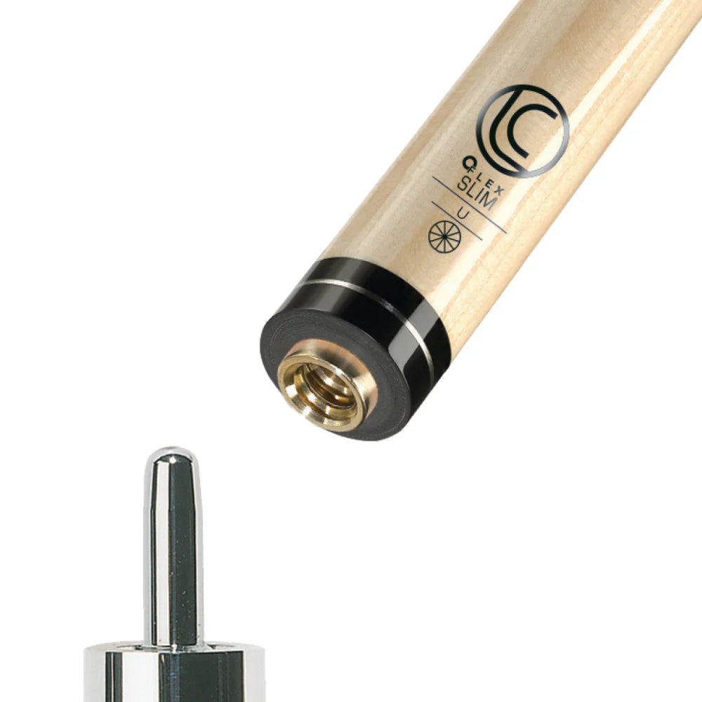 Lucasi Hybrid Zero Flex Slim 10-Splice 11.75mm Uni-Loc Shaft - Silver Ring