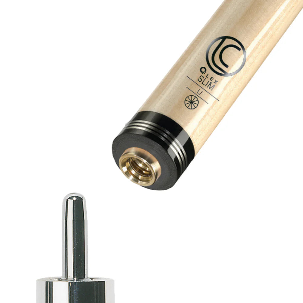 Lucasi Hybrid Zero Flex Slim 10-Splice 11.75mm Uni-Loc Shaft - Triple Silver Ring