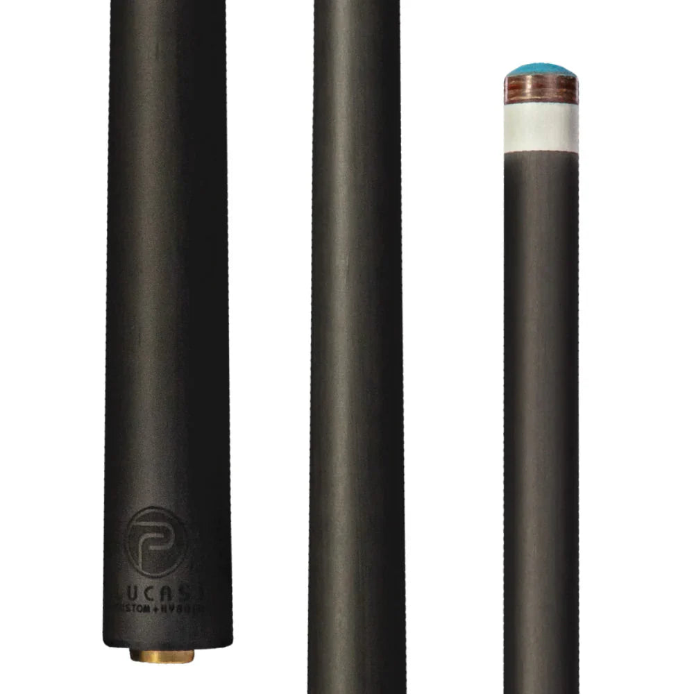 Lucasi Pinnacle Matte White/Black Cue