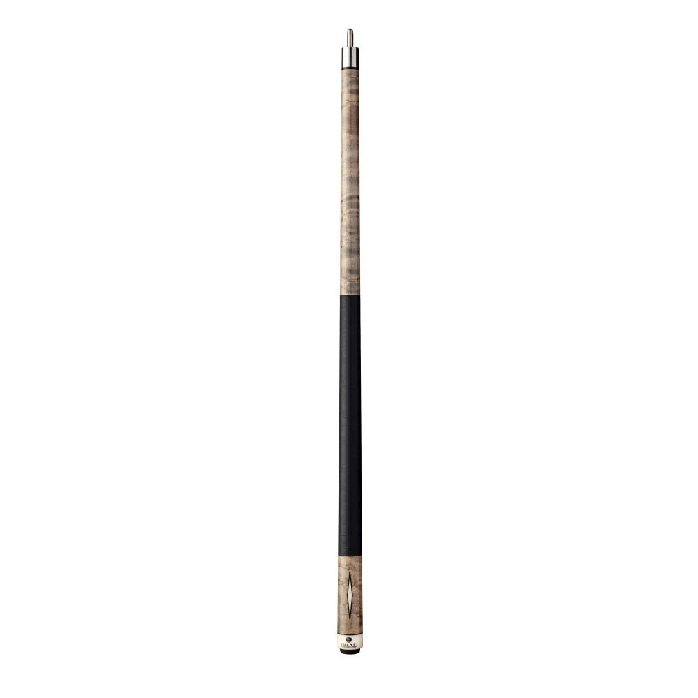 Lucasi Pro Series - Grey Wash Birdseye Maple Cue Butt - Uni-Loc