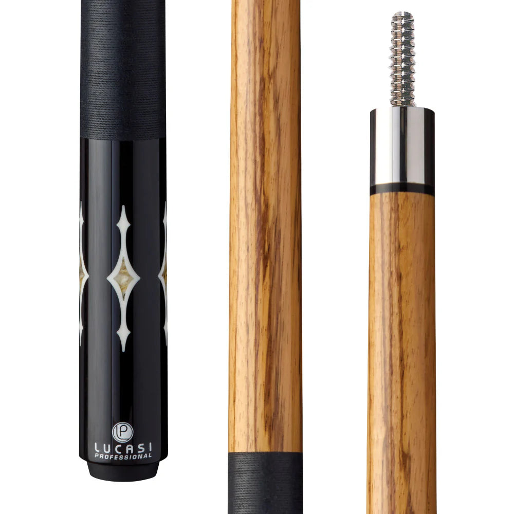 Lucasi Pro Series - Zebrawood Cue Butt - 3/8 x 10