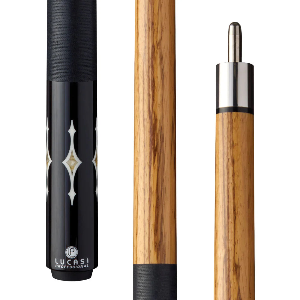 Lucasi Pro Series - Zebrawood Cue Butt - Uni-Loc