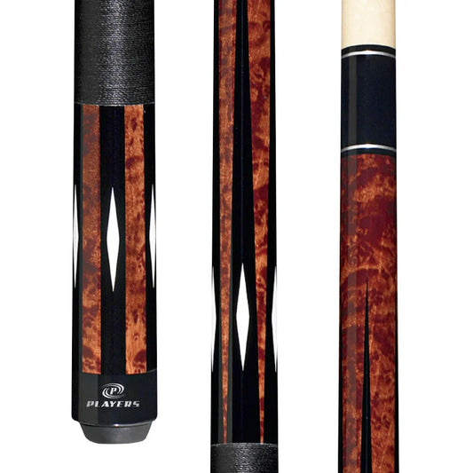 Players Antique Maple & Black Cue