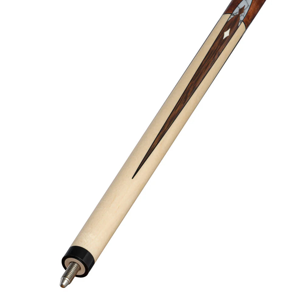 Players Birdseye & Maple with White Recon Wrapless Cue