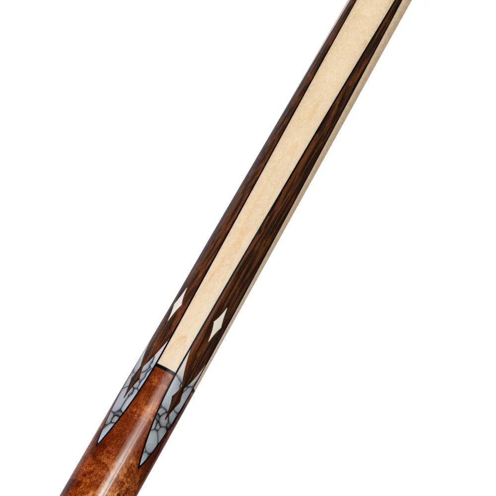 Players Birdseye & Maple with White Recon Wrapless Cue