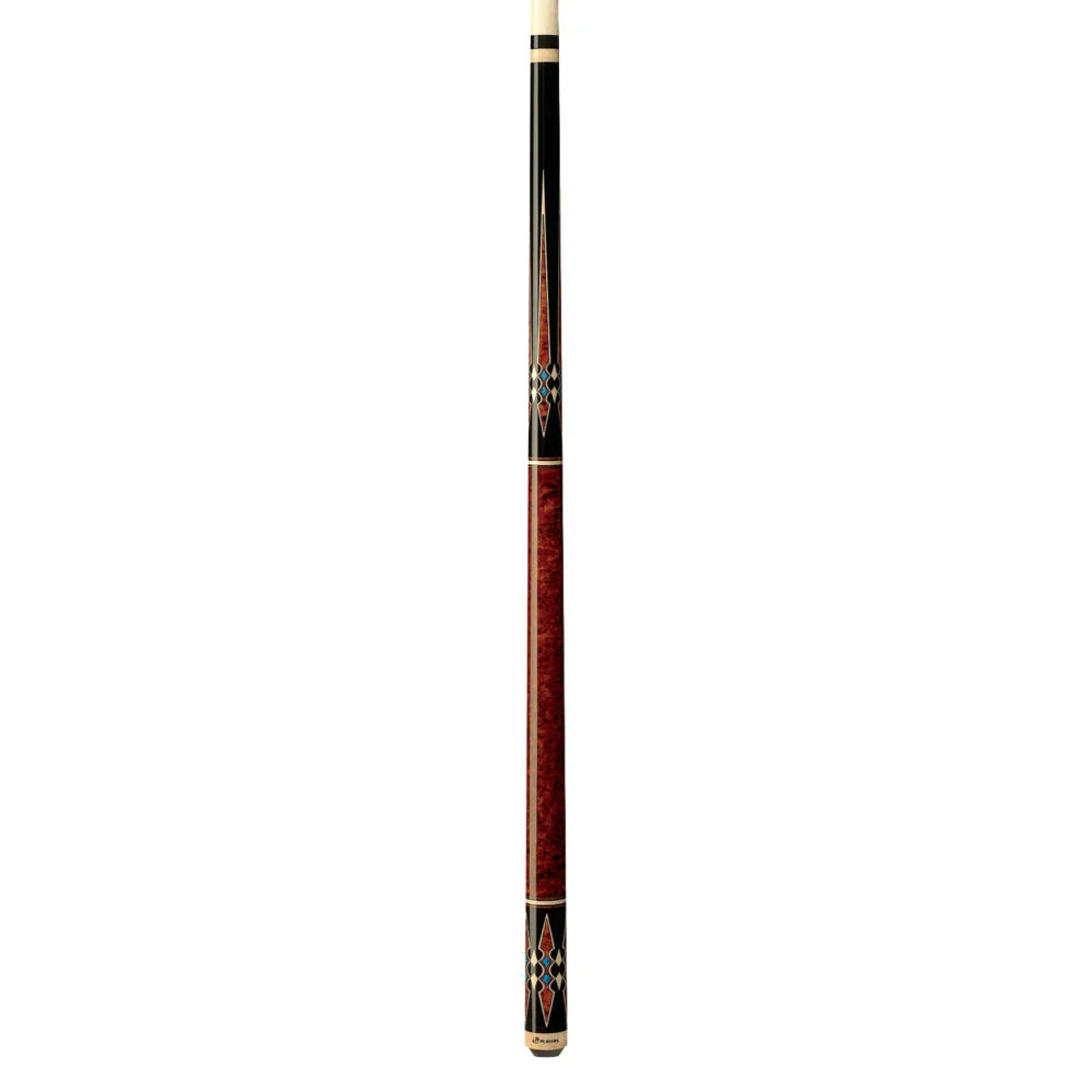 Players Cherry With Blue Recon Wrapless Cue