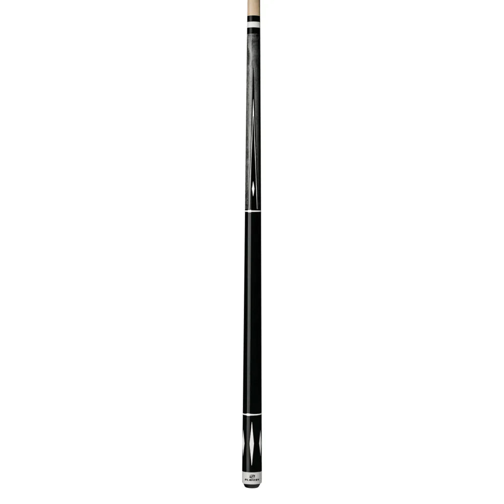 Players Grey & White Diamond Wrapless Cue