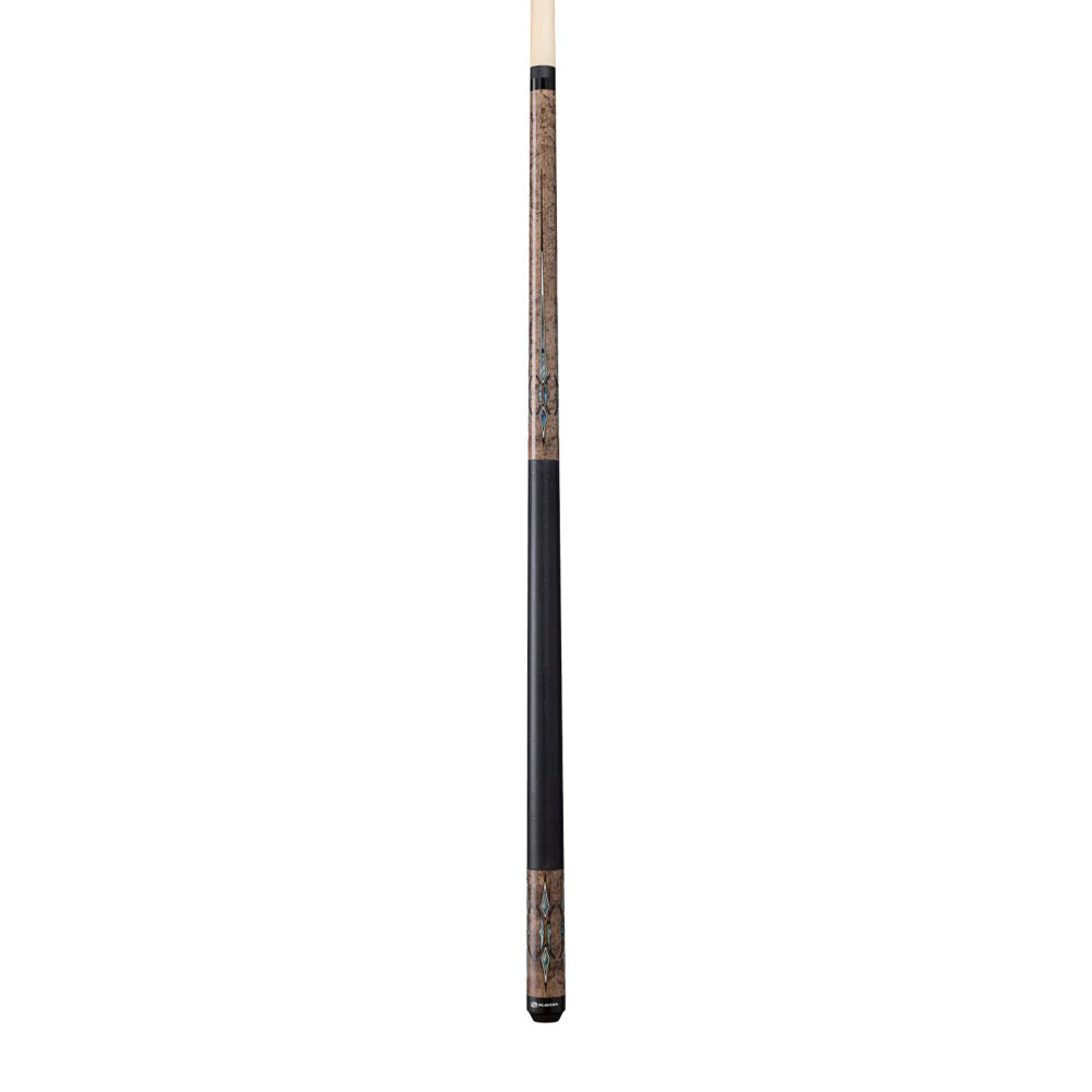 Players Light Grey Maple with Mother of Pearl Cue with Black Linen