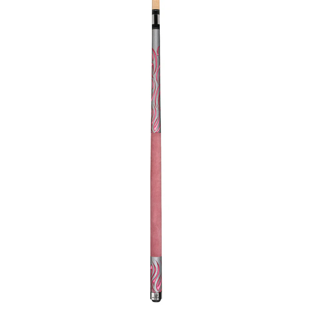 Players Pink Flames Cue