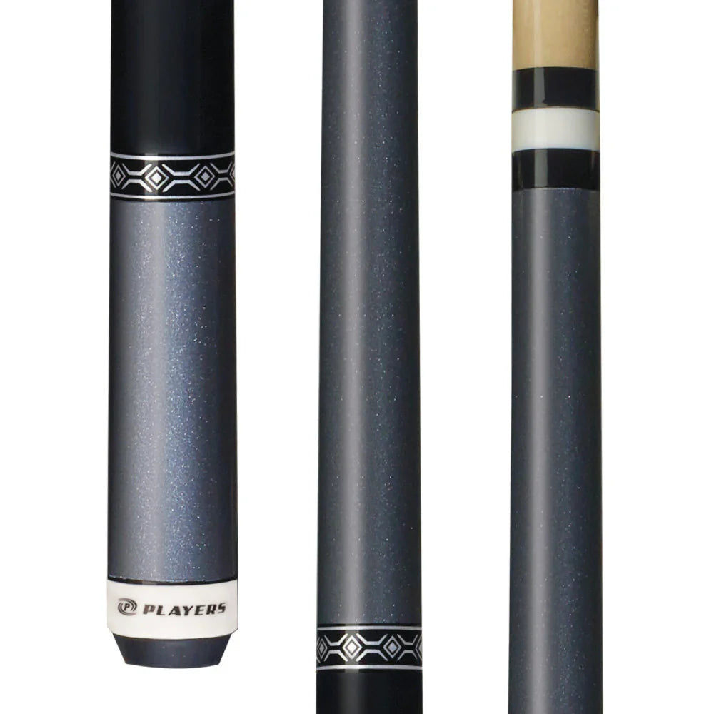 Players Silver Gloss Wrapless Cue