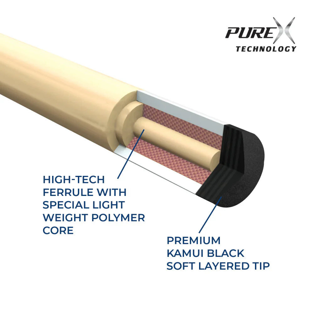 Pure X Teal Stained Technology Shafts