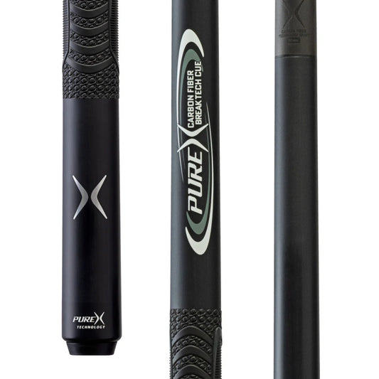 Pure X Carbon Fiber Break Cue - WRAPPED