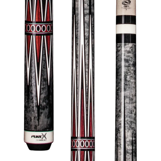 Pure X Grey Stained Birdseye Cue