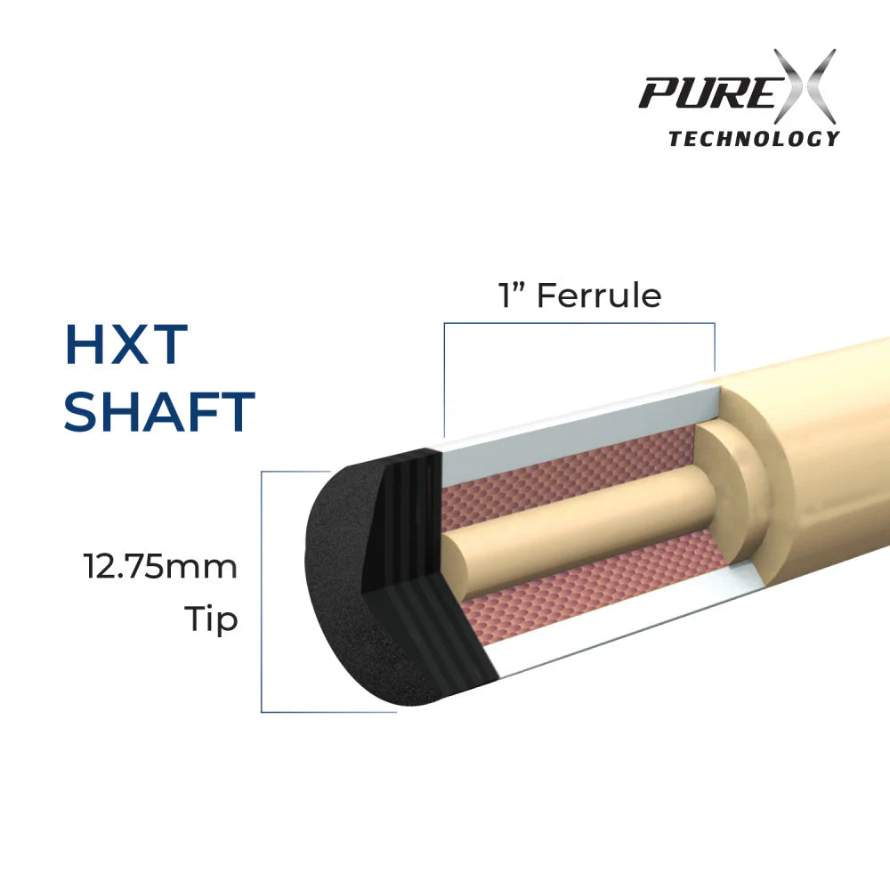Pure X HXT 12.75mm Shaft - 5/16 x 18 - Black Collar