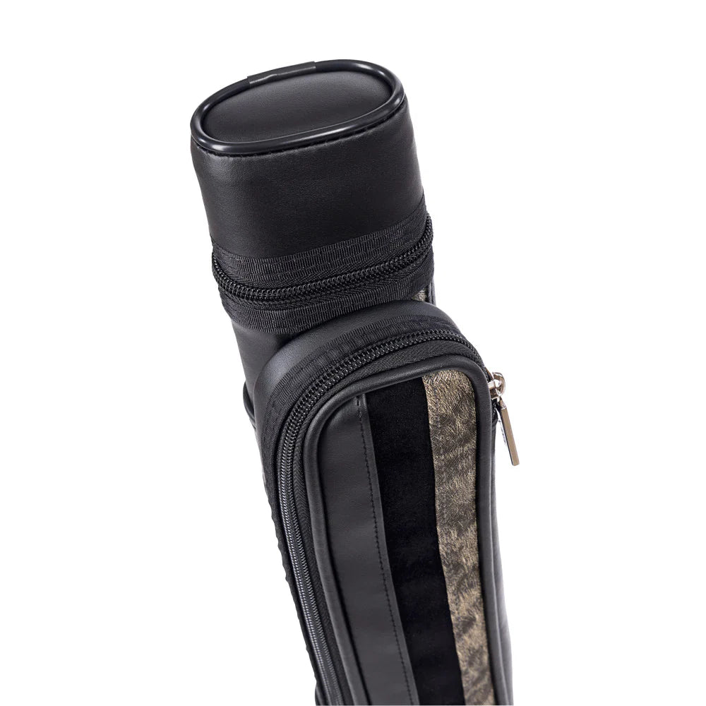 Pure X PXC511 Leatherette 1x1 Hard Case - Black Gunmetal
