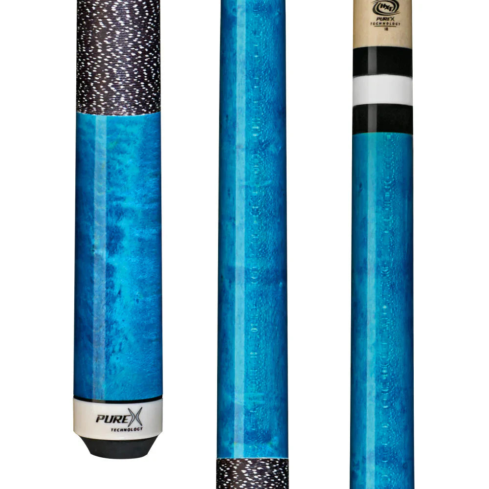 Pure X Teal Stained Birdseye Cue