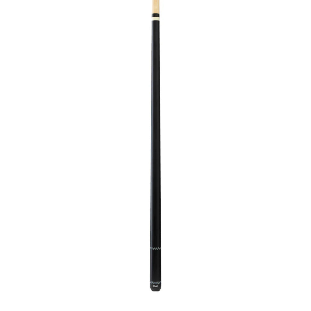 Rage Black Checkers Wrapless Cue