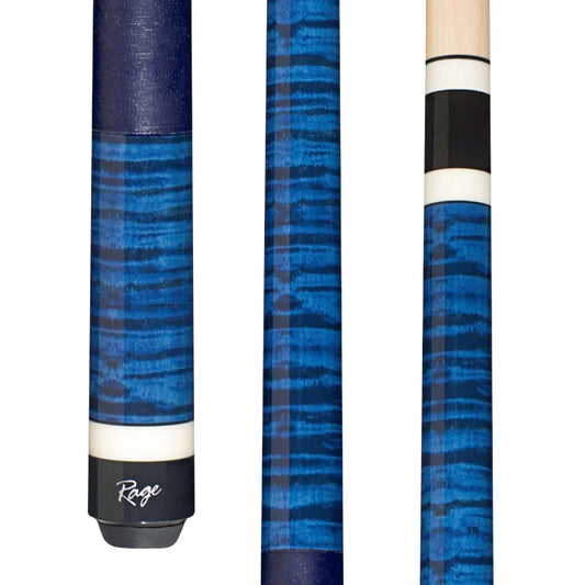 Rage Blue Moon Cue With Blue Nylon Wrap