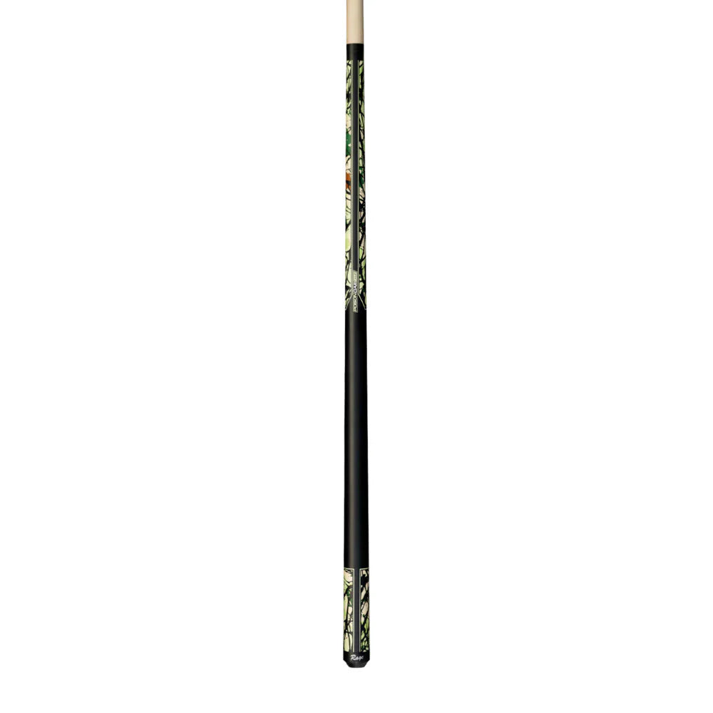 Rage Matte Green Poison Oak Camo Wrapless Cue