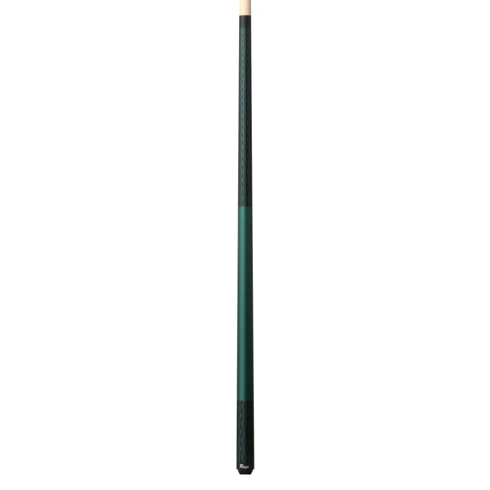 Rage Matte Peacock Green Wrapless Cue