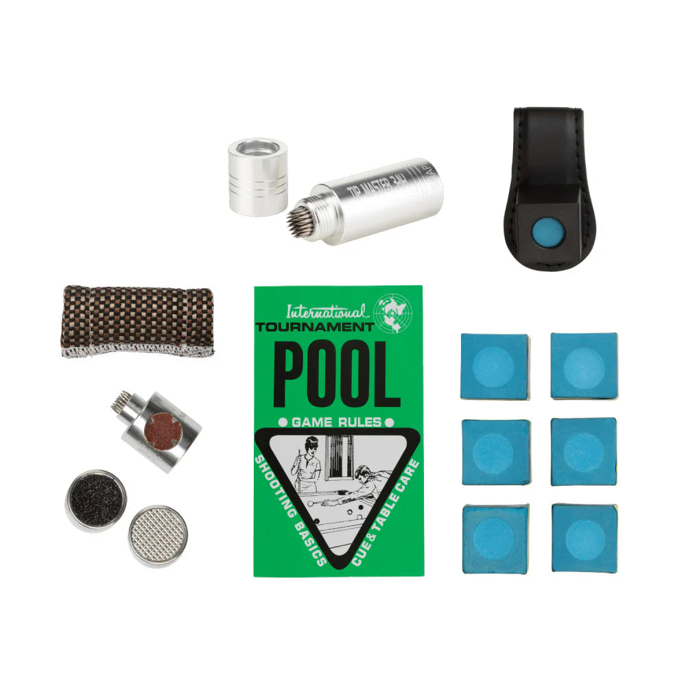Rage Max Billiard Cue Kit - Lizard Embossed Leather Wrap