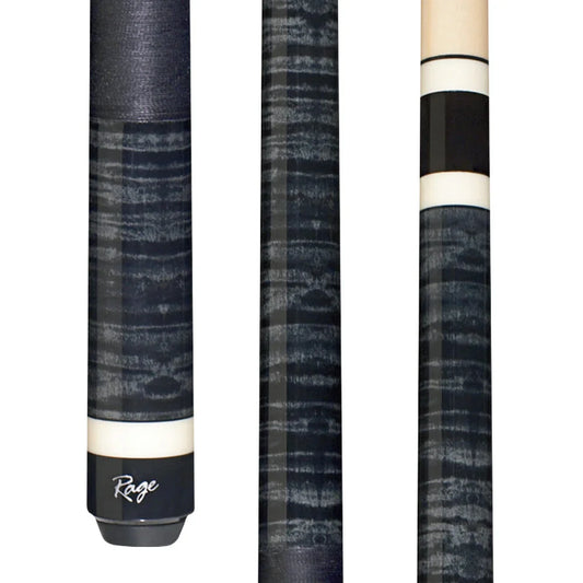 Rage Midnight Dip Cue With Grey Nylon Wra