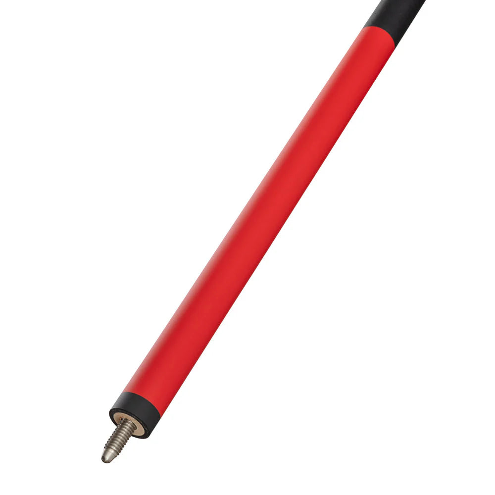 Rage Orange Flames Cue with Black Linen Wrap