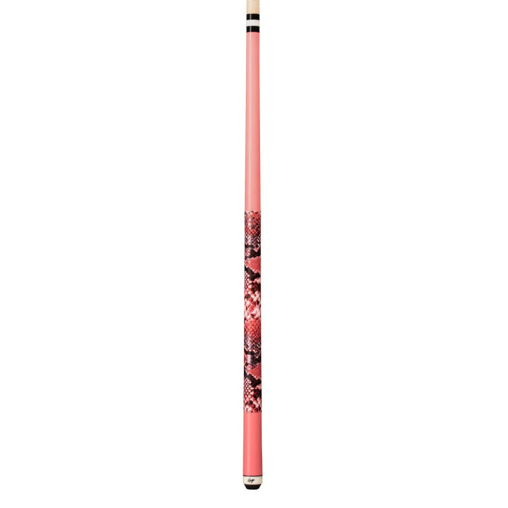 Rage Pretty In Pink Cue With Faux Snake Skin Wrap